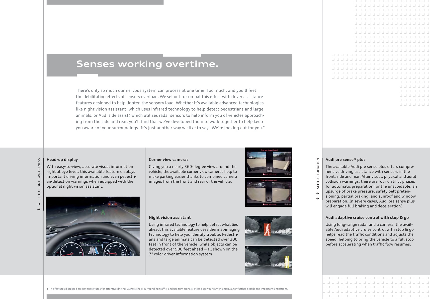 2016 Audi A7 Brochure Page 42